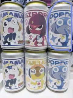 ケロロ軍曹 オリジナルラベル缶 ドロロ 缶ストラップのサムネイル
