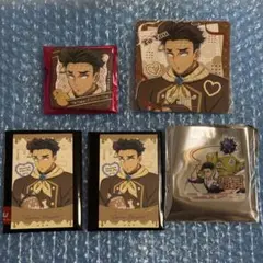 鬼滅の刃 悲鳴嶼行冥 バレンタイン ネーム 缶バッジ チョコ風カード コースター