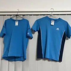 adidas シャツ 2枚セット size140