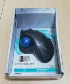 ②Logicool ワイヤレストラックボール m570t