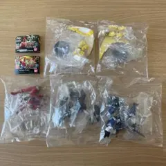 未開封　爆竜戦隊アバレンジャー 5体セット　ガチャ　カプセルトイ