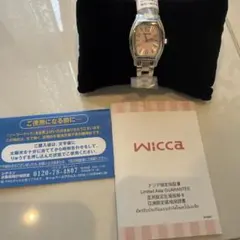 미사용 稼働品CITIZEN wiccaソーラーテック シチズン