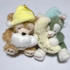 ダッフィー　ジェラトーニ　sweet dreams ぬいぐるみバッジ
