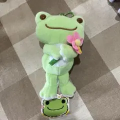 pickles the frog マスコット お花