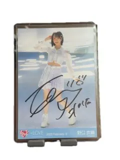LOVE 野口衣織 直筆生写真 - メルカリ