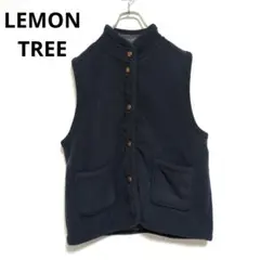 レモンツリー【美品】ベスト　ボアフリース　もこもこ　大きめ【LLサイズ】
