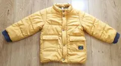 【訳有】サマンサモスモスラーゴム キッズ 中綿コート Mサイズ 黄色