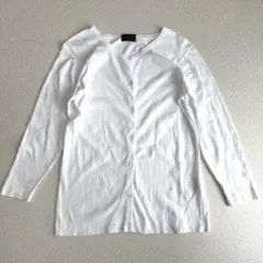 美品⭐️DeuxiemeClasse バンドカラー コットンカーディガン ホワイトのサムネイル