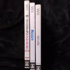 Wii ソフト 3本セット まとめ売り