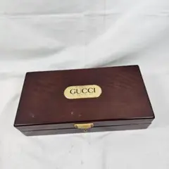 ✨超希少✨ GUCCI グッチ アクセサリーケース 鍵付 木製 ジュエリー箱