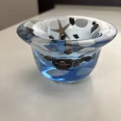 Dreamlight ドイツ製　アクアマリン キャンドルホルダー　ハンドメイド