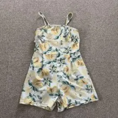 レモン柄フリルワンピース水着 130cm