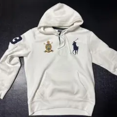 Polo Ralph Lauren ホワイトパーカー XS