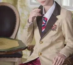 コミックランド製　あんスタ　玲明学園　男子冬制服　衣装＋漣ジュンのウィッグ