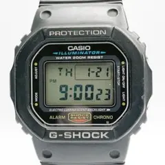 稼働品 CASIO G-SHOCK 腕時計 デジタル DW-5600E