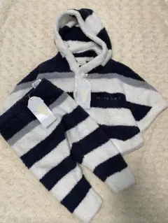 ジェラートピケ　フード付きウェアセット 80-90cm