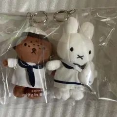 韓国 釜山限定 マリンミッフィー＆マリンバーバラ2個セットmiffy cafe