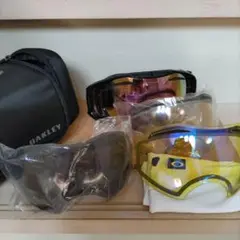 OAKLEY ゴーグル エアブレイク スペアレンズ3枚付き