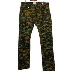 新品未使用【W32】Kennedy DENIM カモフラチノパンツ US製