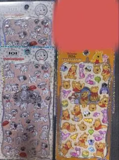 プチドロップステッカー ディズニー3枚セット