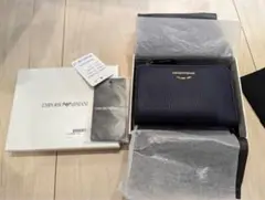 【新品】EMPORIO ARMANI MYEA ウォレット ブラック