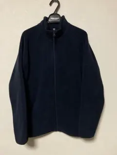 ユニクロ　ジップアップフリースジャケット　Mサイズ ネイビー