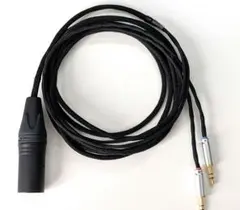 SONY MDR-Z7等 バランス接続ケーブル 4ピンXLR - 3.5mm×2