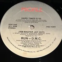RUN-D.M.C. HARD TIMES / JAM-MASTER JAY
