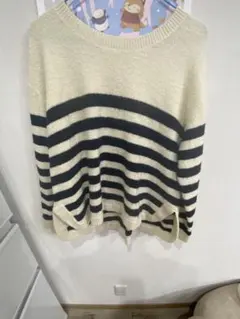 マレットメット　ニットボーダーお値下げ