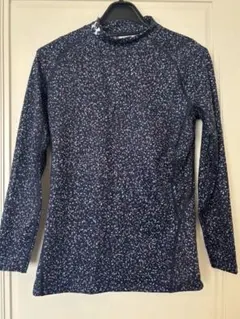 アンダーアーマー コールドギア 冬用　フィッティド モックネック M ネイビー