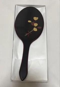 能作】輪島塗 卵型手鏡 菖蒲蒔絵（赤） - メルカリ