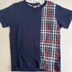 Arnold Palmer キッズ Tシャツ 125 ネイビー チェックのサムネイル