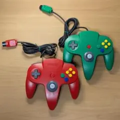 コントローラーBros. N64 グリーン レッド