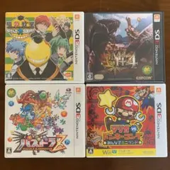 3DSソフト4本セットまとめ売りニンテンドーレトロ