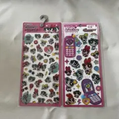 平成レトロファンシーミラーセット赤ハートパワーパフガールズ