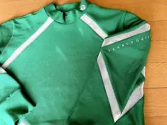 定価34,100円！サイズ0PEARLY GATES キルトジャカード長袖