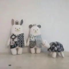 ミナペルホネン　フォロワー600いきそうでいかない記念　足踏みしてる子たち