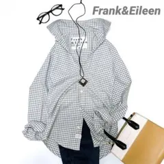 Frank&Eileen チェック グレー 長袖シャツ XXS バリー