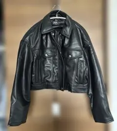 ZARA ライダース　フェイクレザージャケット