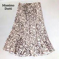 Massimo Dutti ロングスカート レオパード柄 洗える レーヨンのサムネイル
