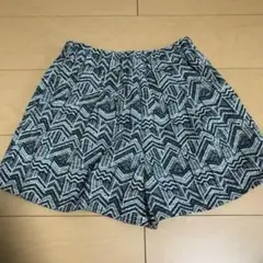 【FREEsize】ショートパンツ　キュロット　柄パンツ　短パン　チェック柄
