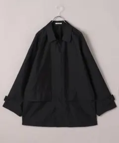 【美品】AURALEE(オーラリー) ブラック ステンカラーブルゾン サイズ4のサムネイル