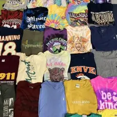 33アメリカ古着ブランドブランドミックスTシャツ27着セットまとめ売りメンズ