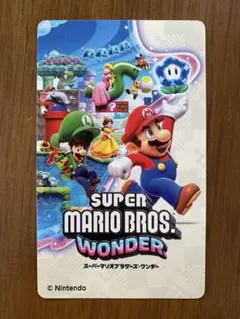 セブンイレブン限定　スーパーマリオブラザーズワンダー　ステッカーのサムネイル