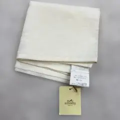 エルメスHERMES リネン100% ハンカチ　新品タグ付き　フランス製