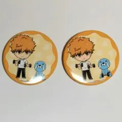 ブルーロック×ぼのぼの×TSUTAYA　缶バッチ　國神錬介2個セット