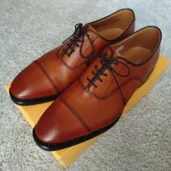 REGAL 革靴 ブラウン 25cm ストレートチップ