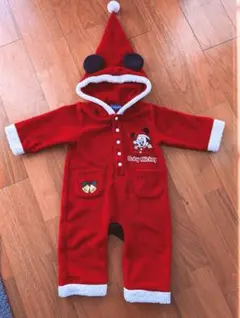 Baby Mickey サンタコスチューム 赤 80cm