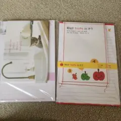 猫のイラスト レターセット A5サイズ