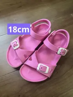 BIRKENSTOCK ビルケン キッズ　サンダル 18cm EVA ピンク